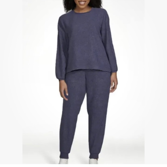 Secret Treasures 2 PC Pajama Set Dark Iris Blue Long Sleeves Crewneck XL NEW - Picture 7 of 10